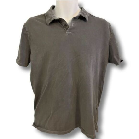 Gap Polo Shirt. Gray. Size Medium. - Picture 1 of 4